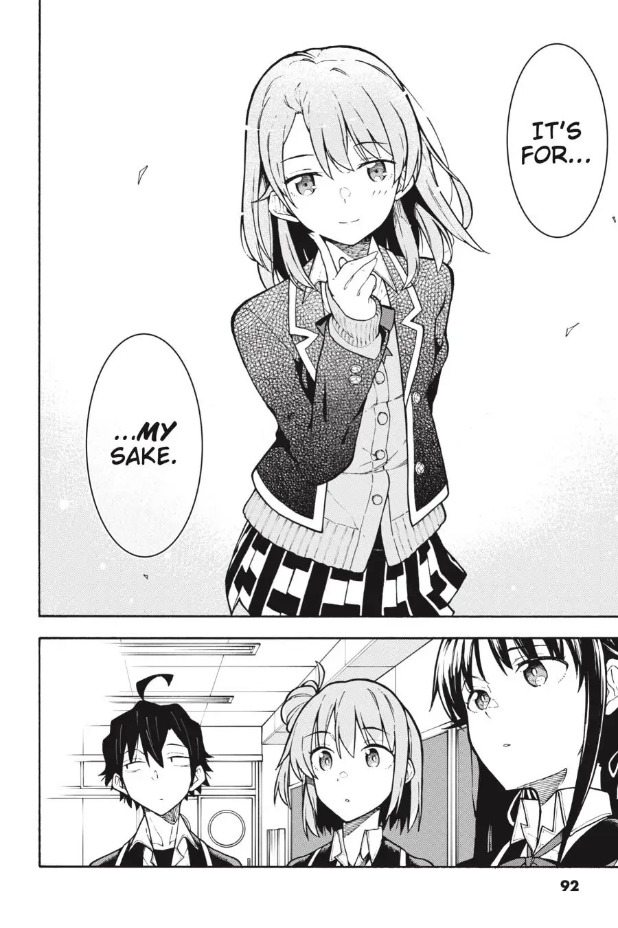 My Youth Romantic Comedy Is Wrong as I Expected @ comic Chapter 89 page 22 - Chapter 89