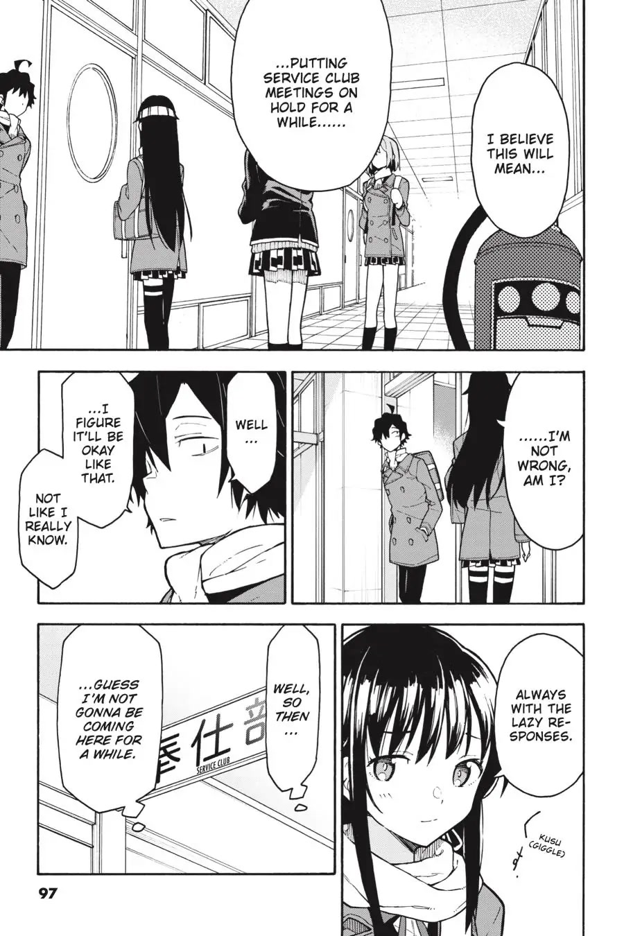 My Youth Romantic Comedy Is Wrong as I Expected @ comic Chapter 89 page 27 - Chapter 89