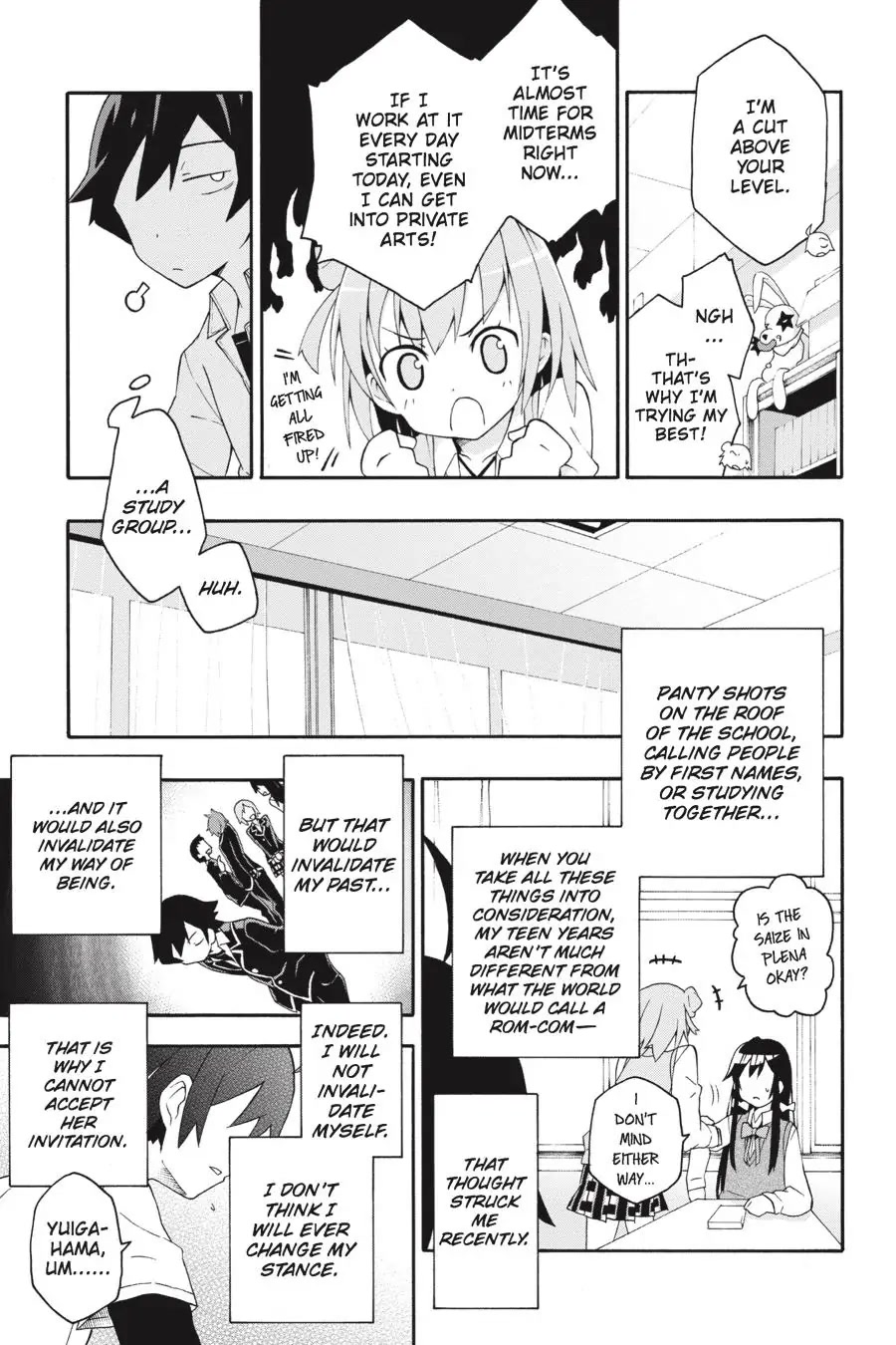 My Youth Romantic Comedy Is Wrong as I Expected @ comic Chapter 9 page 22 - Chapter 9