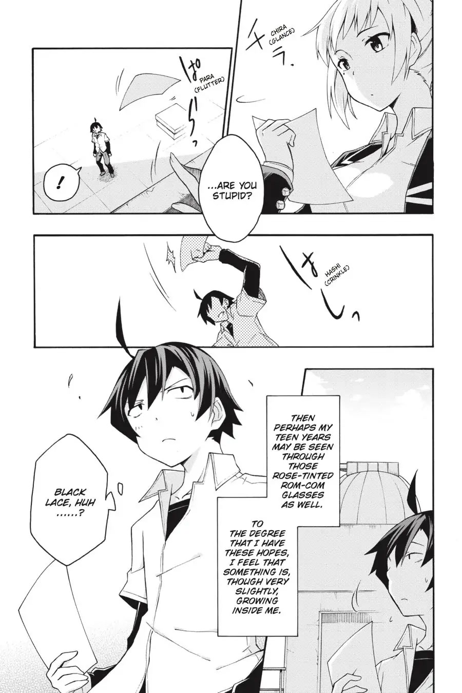 My Youth Romantic Comedy Is Wrong as I Expected @ comic Chapter 9 page 3 - Chapter 9