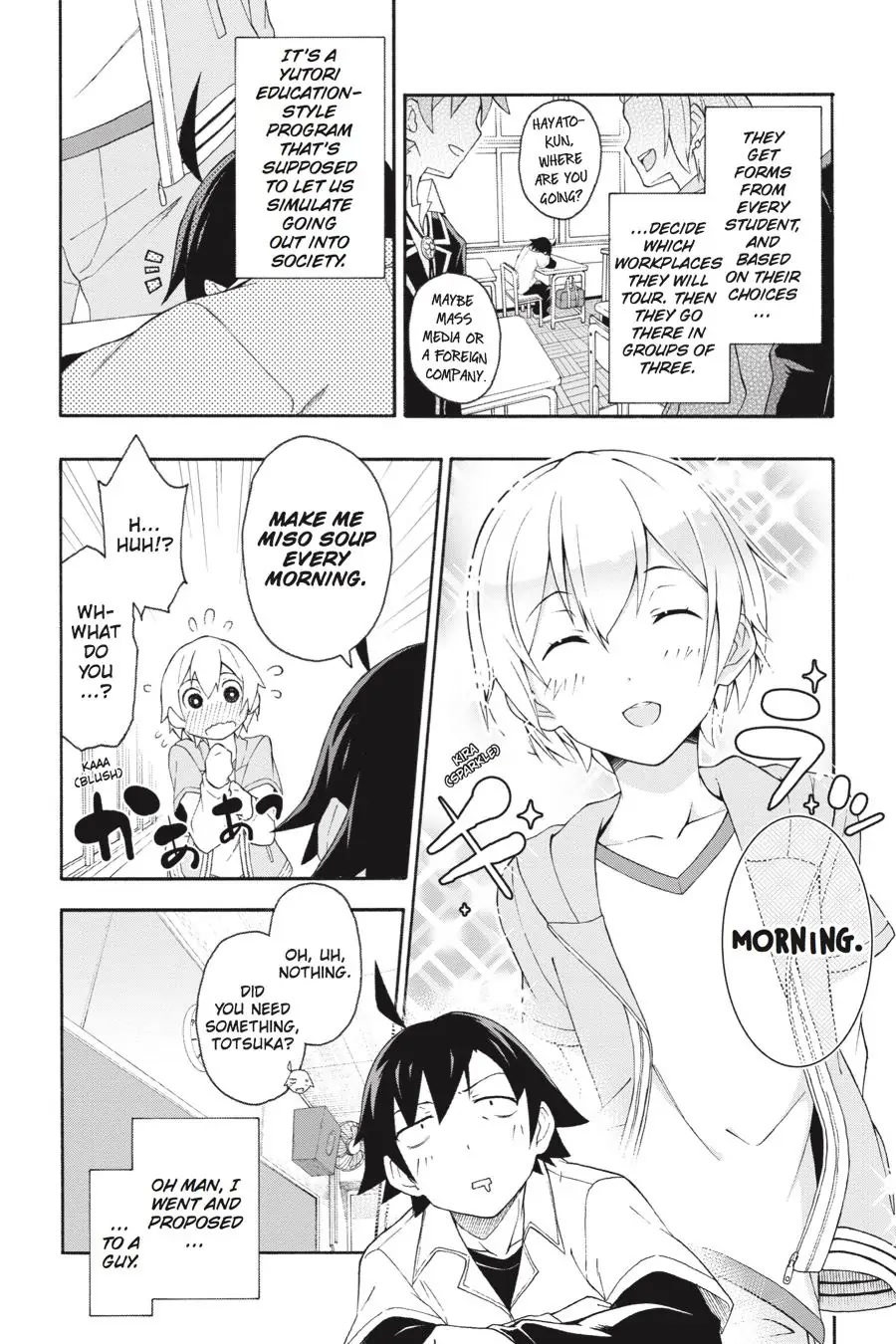 My Youth Romantic Comedy Is Wrong as I Expected @ comic Chapter 9 page 6 - Chapter 9