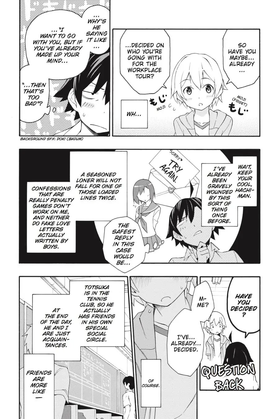 My Youth Romantic Comedy Is Wrong as I Expected @ comic Chapter 9 page 7 - Chapter 9
