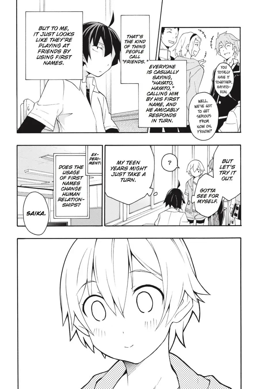 My Youth Romantic Comedy Is Wrong as I Expected @ comic Chapter 9 page 8 - Chapter 9