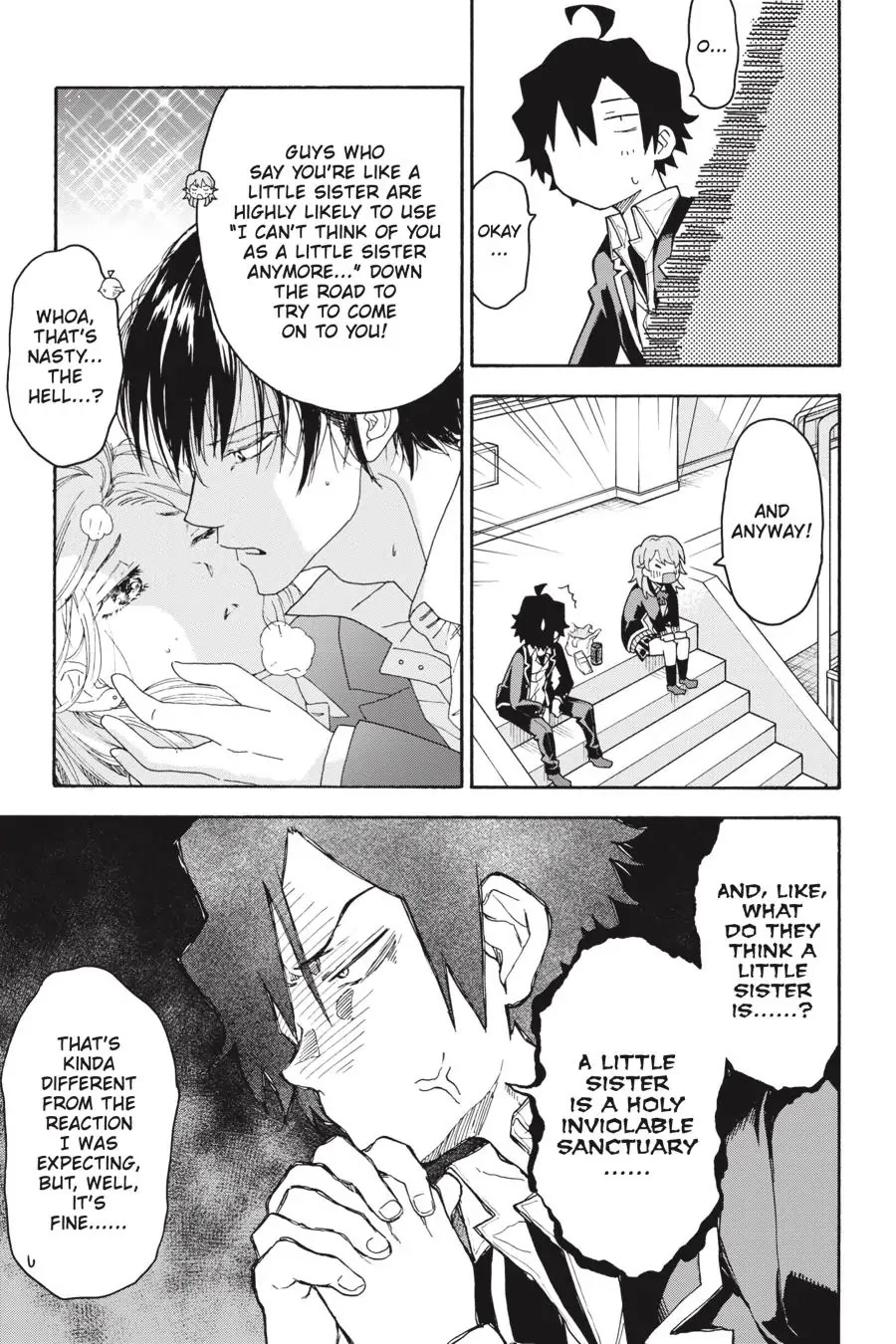 My Youth Romantic Comedy Is Wrong as I Expected @ comic Chapter 90 page 17 - Chapter 90