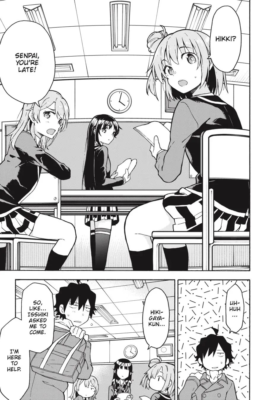 My Youth Romantic Comedy Is Wrong as I Expected @ comic Chapter 90 page 23 - Chapter 90
