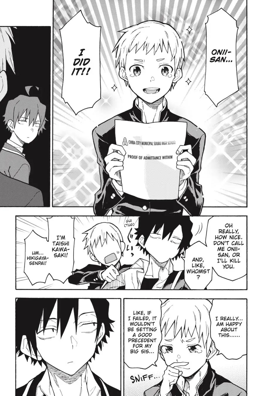 My Youth Romantic Comedy Is Wrong as I Expected @ comic Chapter 90 page 3 - Chapter 90
