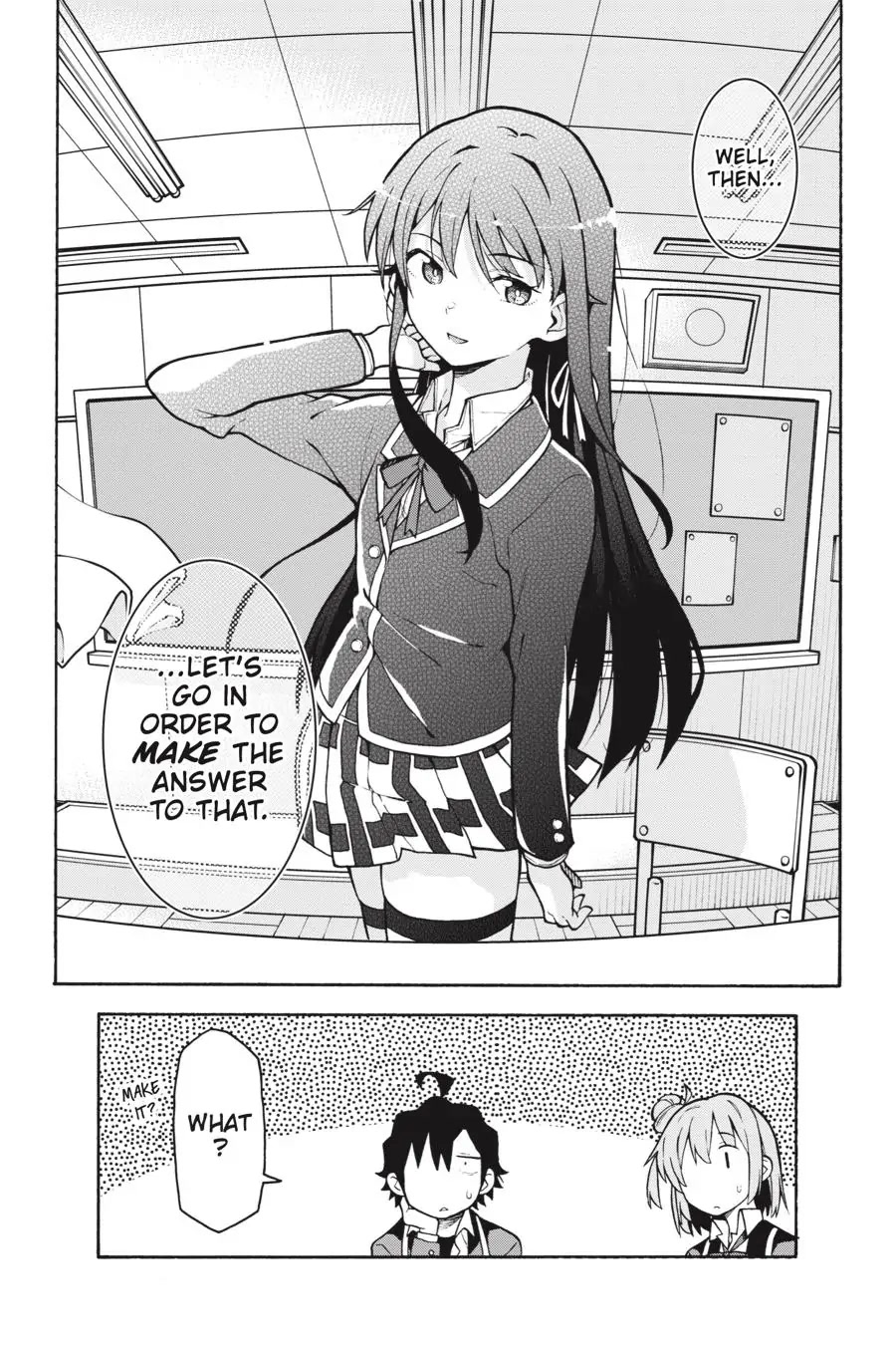 My Youth Romantic Comedy Is Wrong as I Expected @ comic Chapter 90 page 30 - Chapter 90