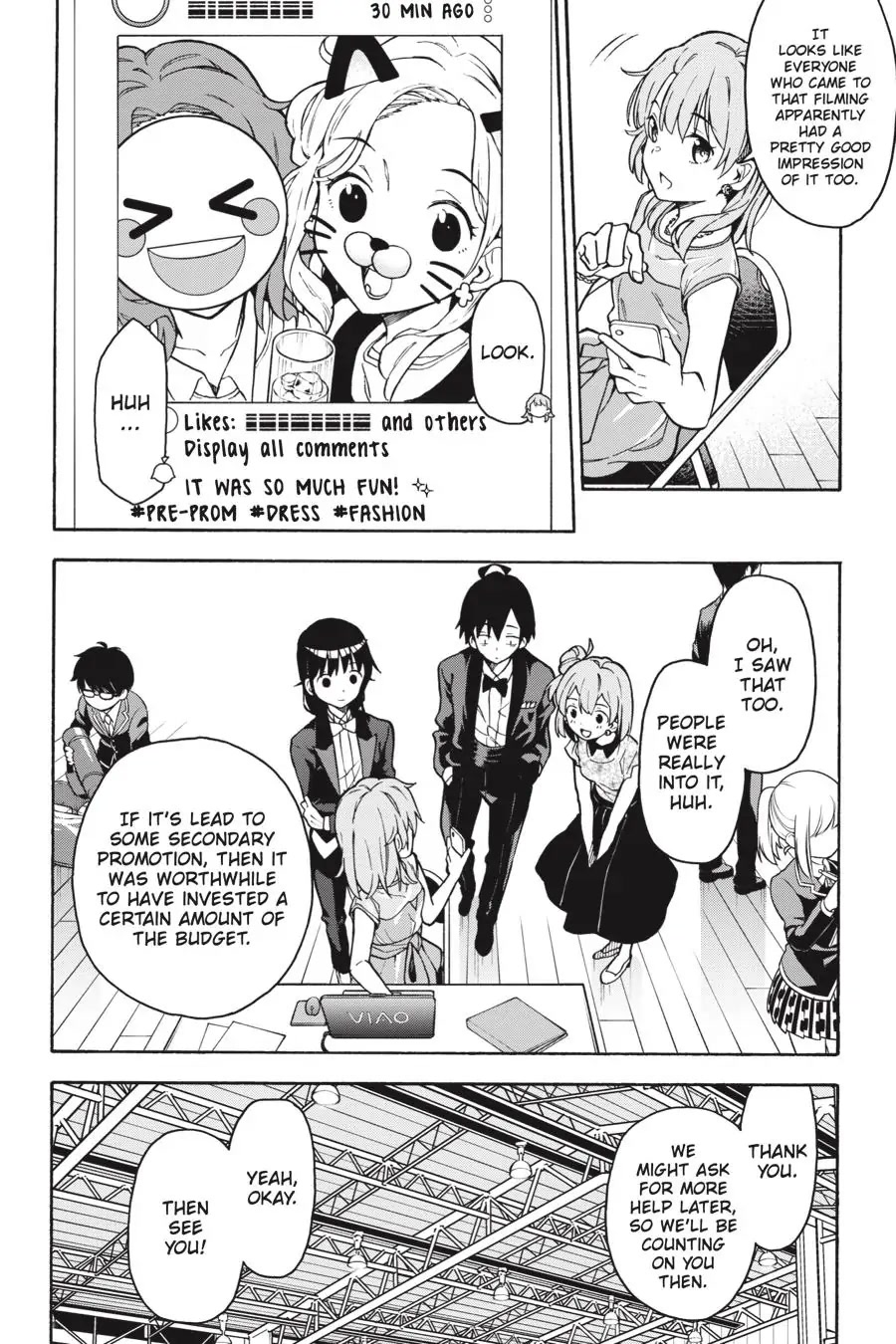 My Youth Romantic Comedy Is Wrong as I Expected @ comic Chapter 91 page 25 - Chapter 91