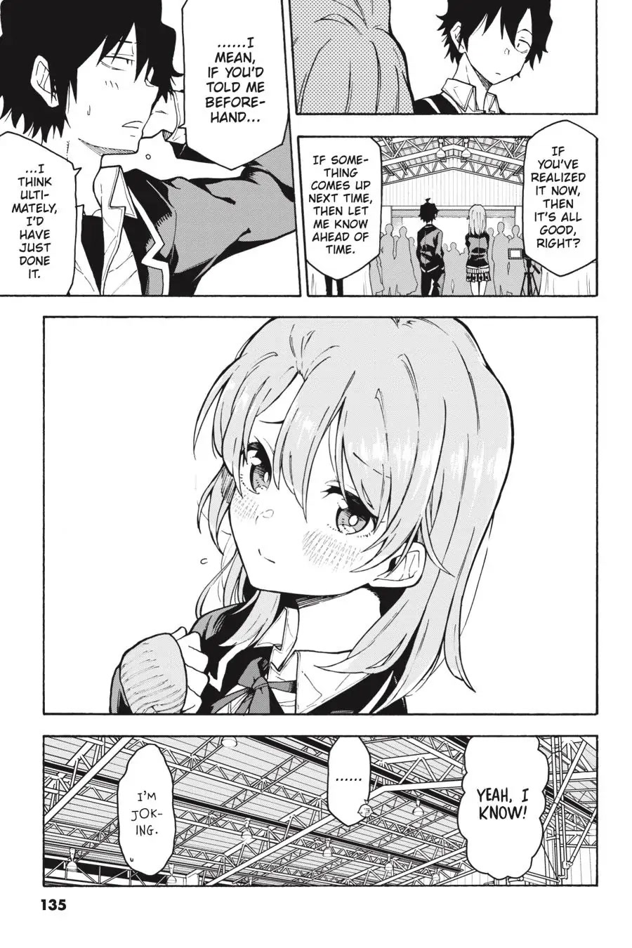 My Youth Romantic Comedy Is Wrong as I Expected @ comic Chapter 91 page 5 - Chapter 91