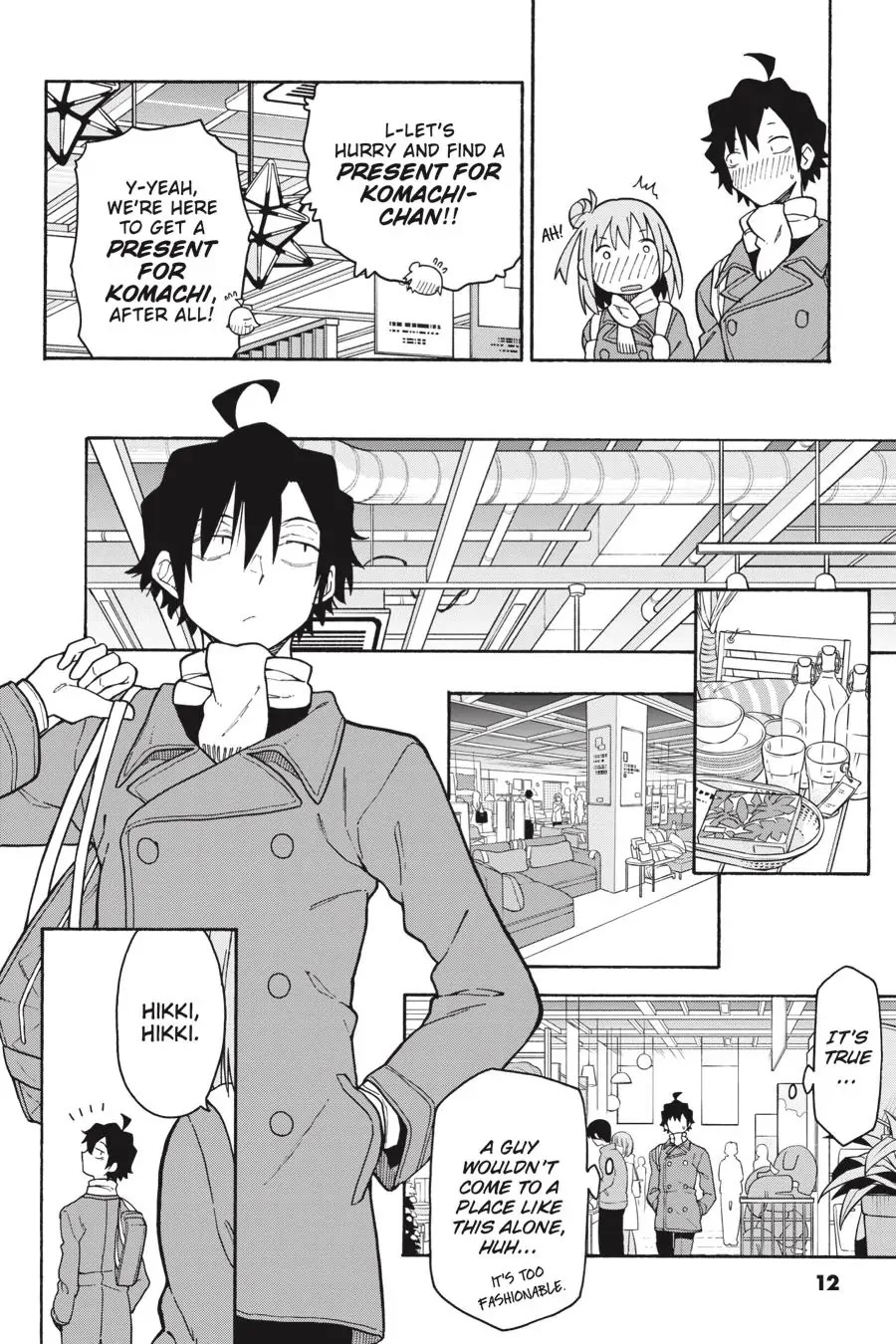 My Youth Romantic Comedy Is Wrong as I Expected @ comic Chapter 92 page 12 - Chapter 92