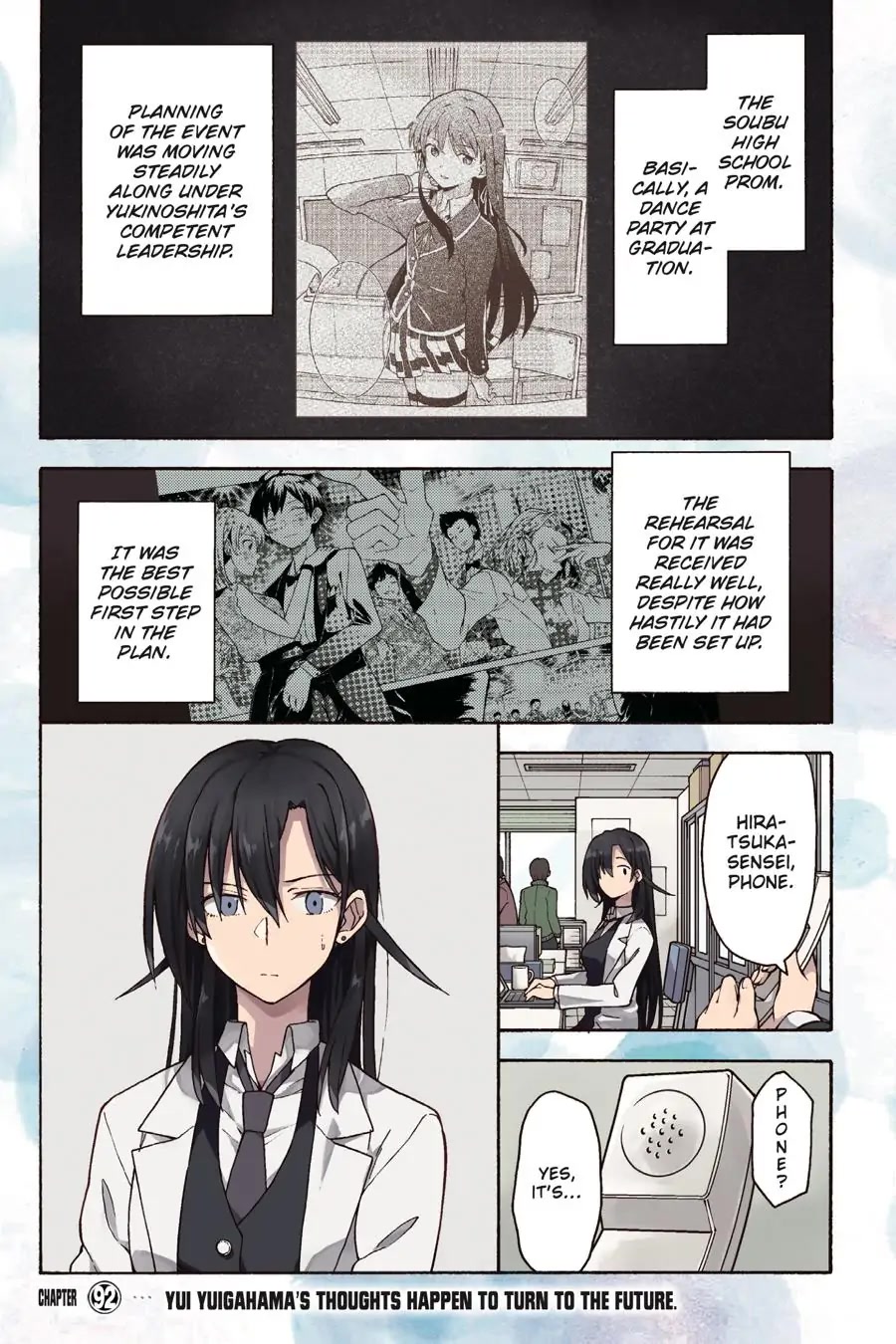 My Youth Romantic Comedy Is Wrong as I Expected @ comic Chapter 92 page 2 - Chapter 92
