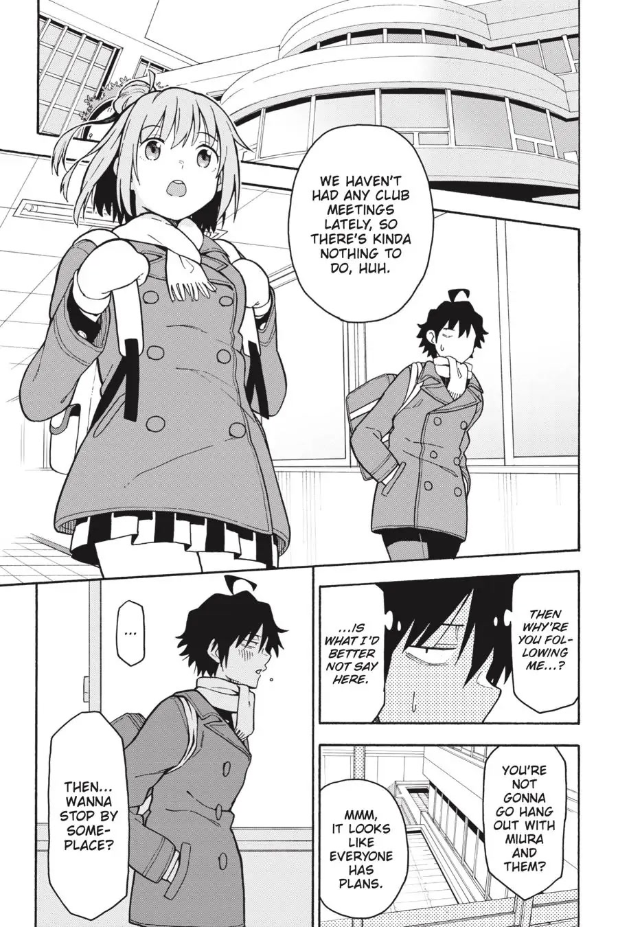 My Youth Romantic Comedy Is Wrong as I Expected @ comic Chapter 92 page 7 - Chapter 92