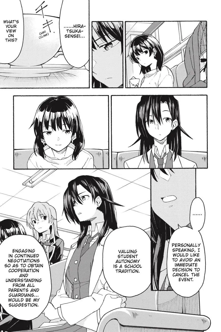 My Youth Romantic Comedy Is Wrong as I Expected @ comic Chapter 93 page 12 - Chapter 93
