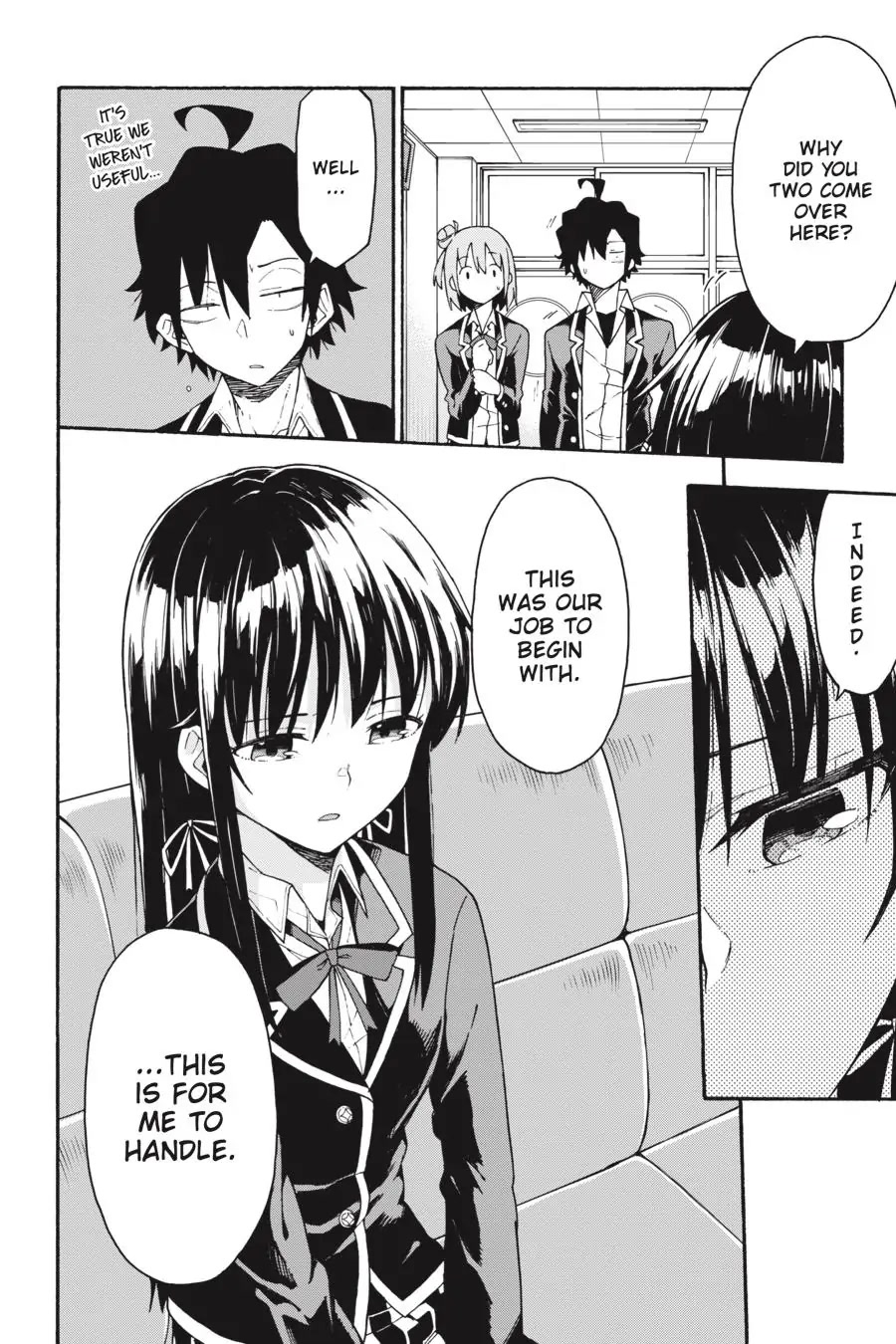 My Youth Romantic Comedy Is Wrong as I Expected @ comic Chapter 93 page 17 - Chapter 93