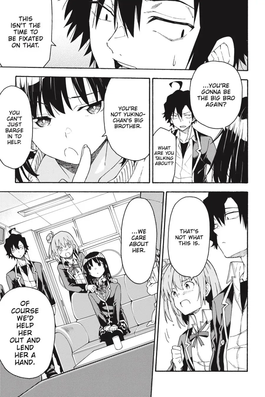 My Youth Romantic Comedy Is Wrong as I Expected @ comic Chapter 93 page 18 - Chapter 93