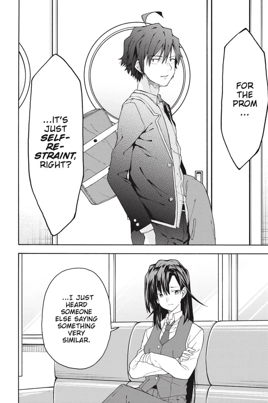 My Youth Romantic Comedy Is Wrong as I Expected @ comic Chapter 95 page 12 - Chapter 95