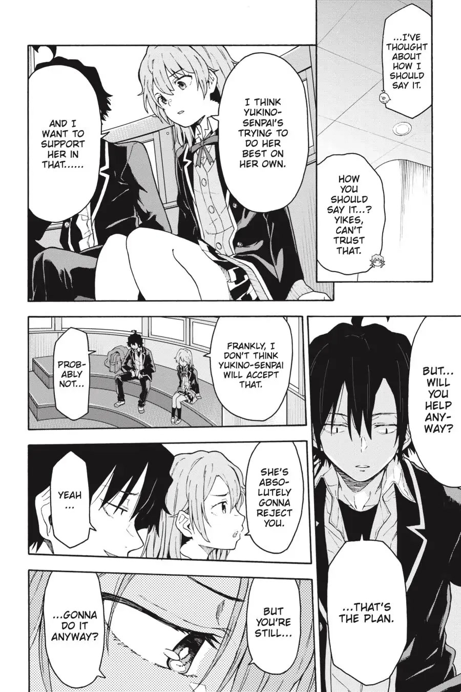 My Youth Romantic Comedy Is Wrong as I Expected @ comic Chapter 95 page 18 - Chapter 95