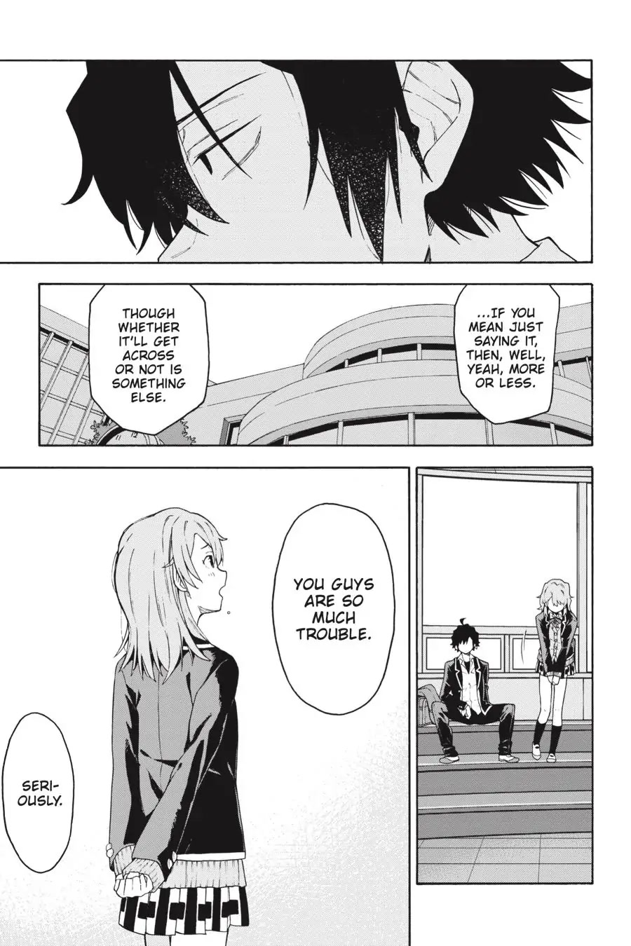 My Youth Romantic Comedy Is Wrong as I Expected @ comic Chapter 95 page 27 - Chapter 95