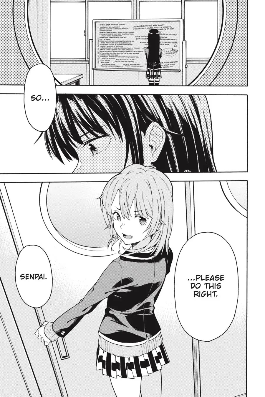 My Youth Romantic Comedy Is Wrong as I Expected @ comic Chapter 95 page 29 - Chapter 95
