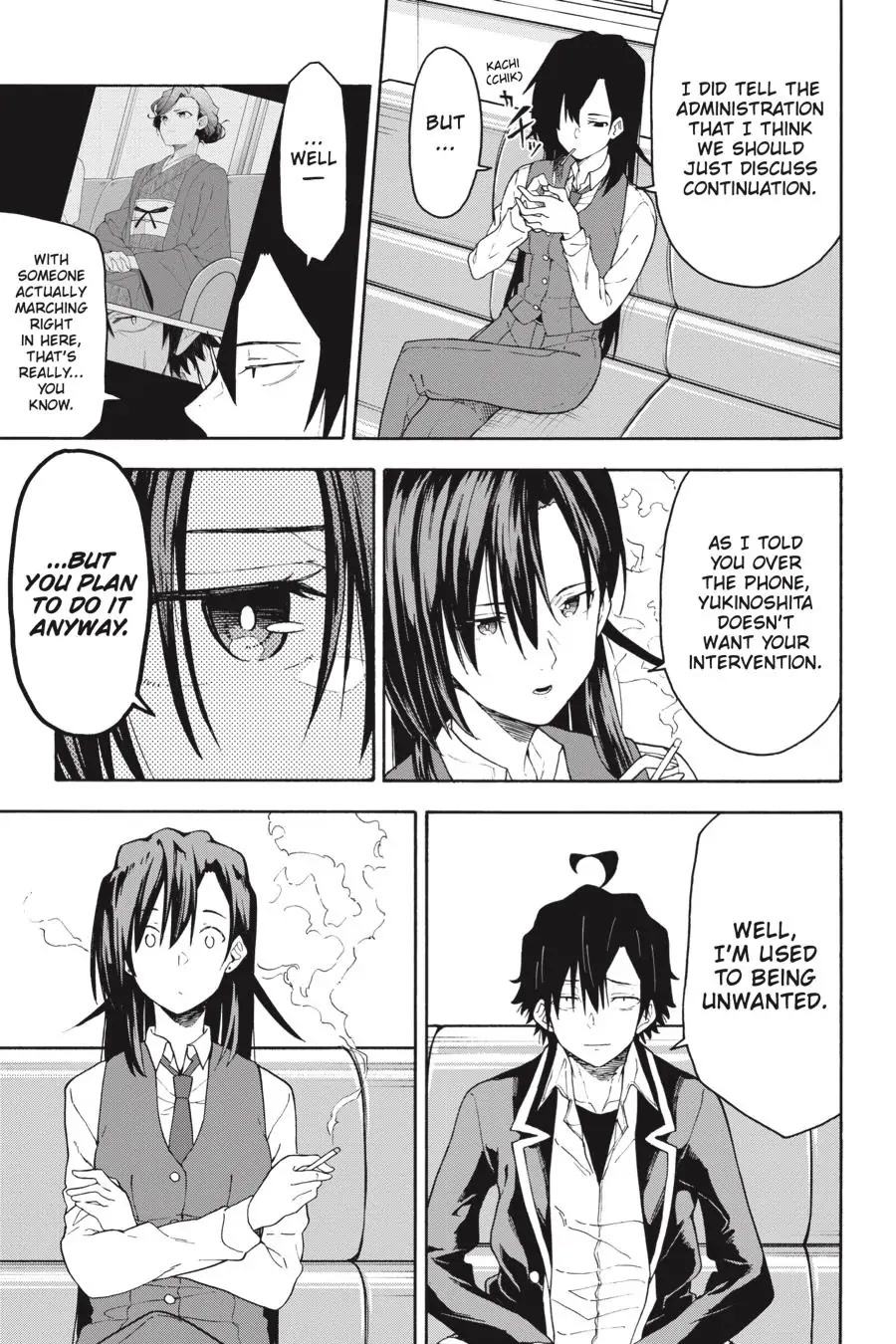 My Youth Romantic Comedy Is Wrong as I Expected @ comic Chapter 95 page 5 - Chapter 95