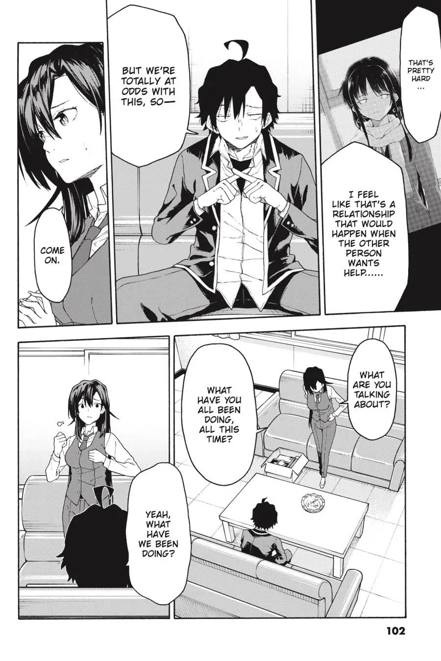 My Youth Romantic Comedy Is Wrong as I Expected @ comic Chapter 95 page 8 - Chapter 95