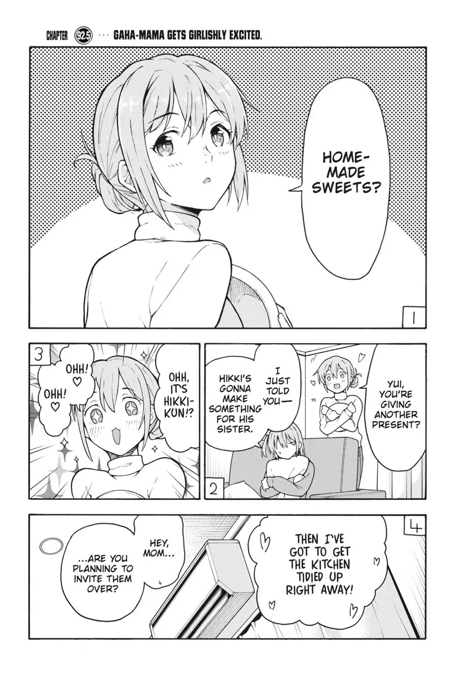 My Youth Romantic Comedy Is Wrong as I Expected @ comic Chapter 96.5 page 10 - Chapter 96.5