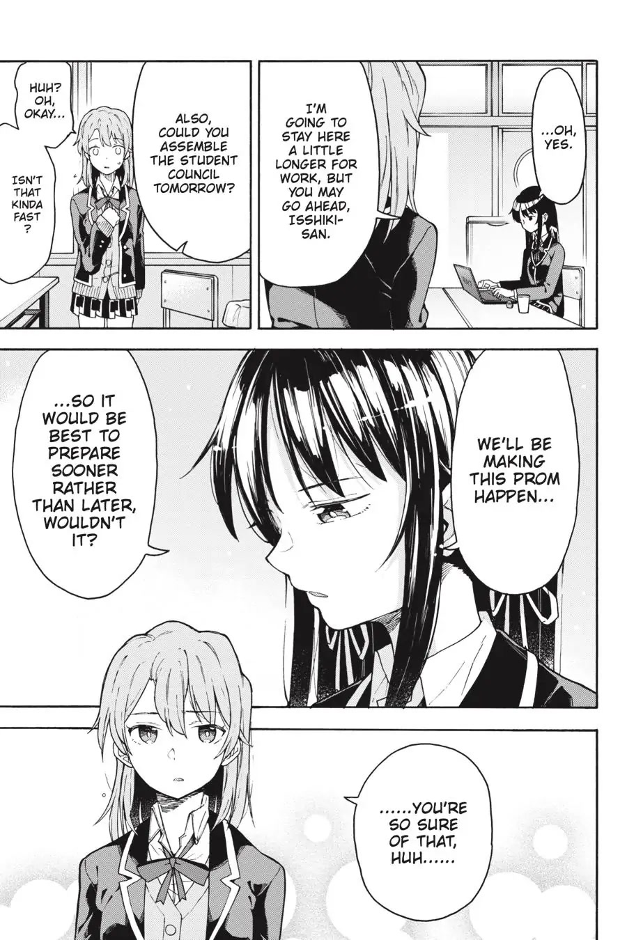 My Youth Romantic Comedy Is Wrong as I Expected @ comic Chapter 96.5 page 5 - Chapter 96.5