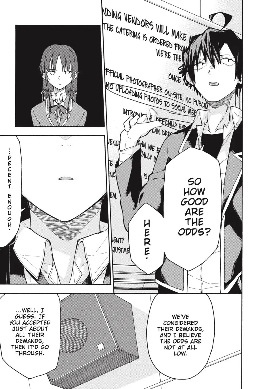 My Youth Romantic Comedy Is Wrong as I Expected @ comic Chapter 96 page 9 - Chapter 96