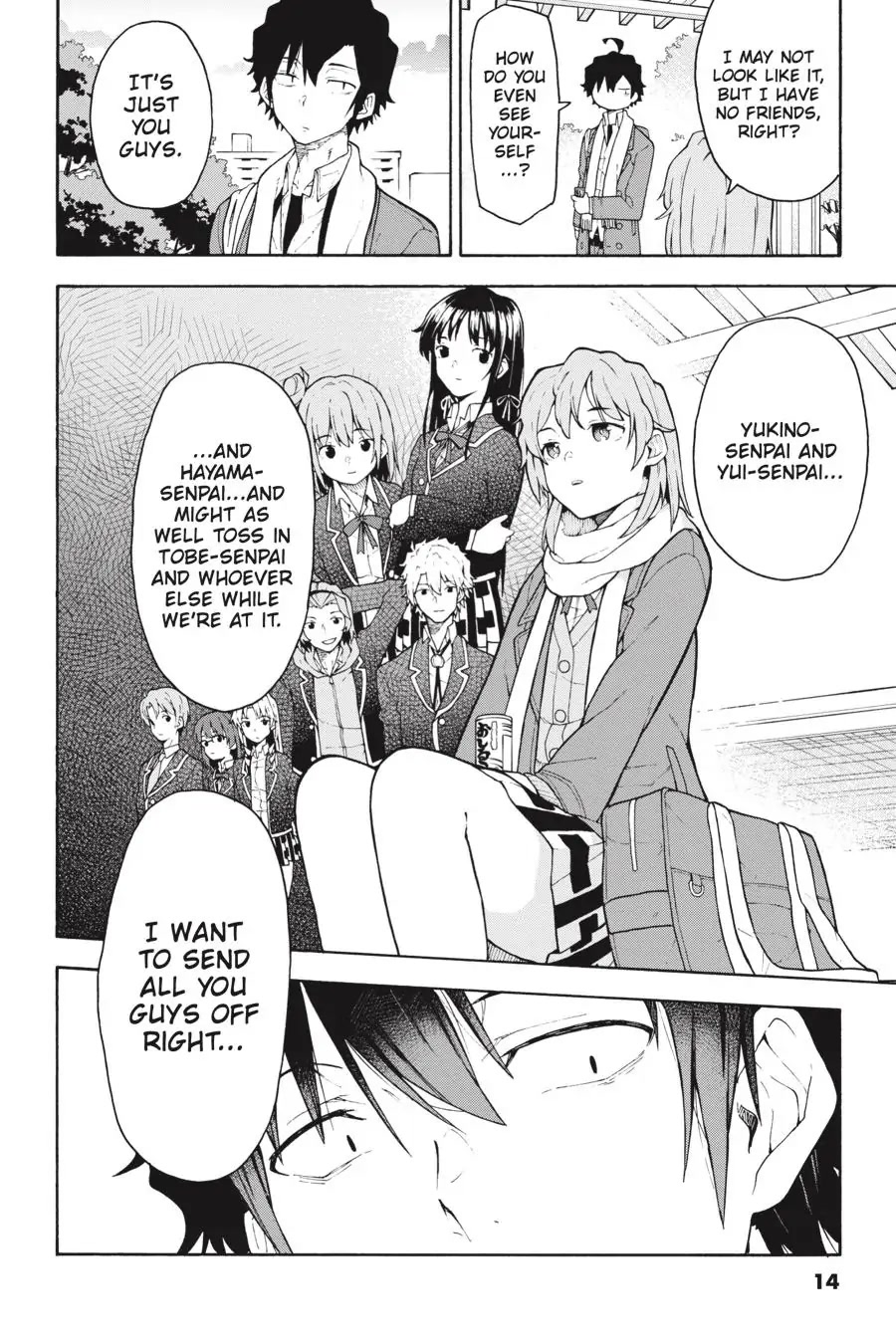 My Youth Romantic Comedy Is Wrong as I Expected @ comic Chapter 97 page 14 - Chapter 97
