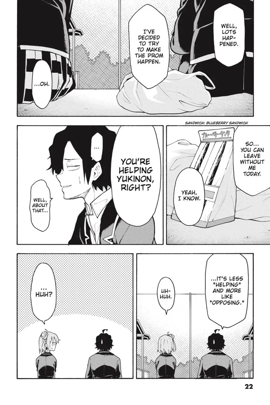 My Youth Romantic Comedy Is Wrong as I Expected @ comic Chapter 97 page 22 - Chapter 97