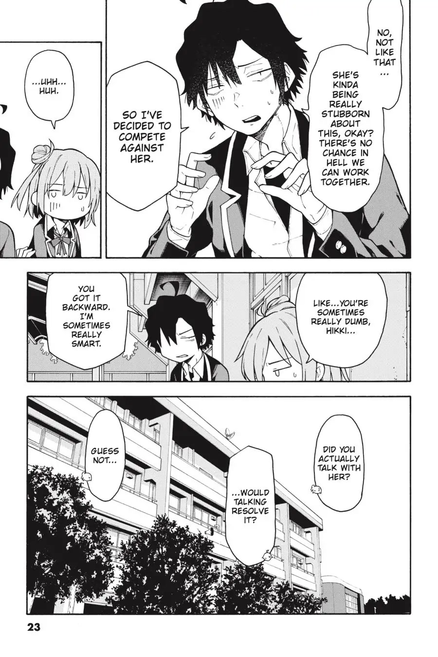 My Youth Romantic Comedy Is Wrong as I Expected @ comic Chapter 97 page 23 - Chapter 97