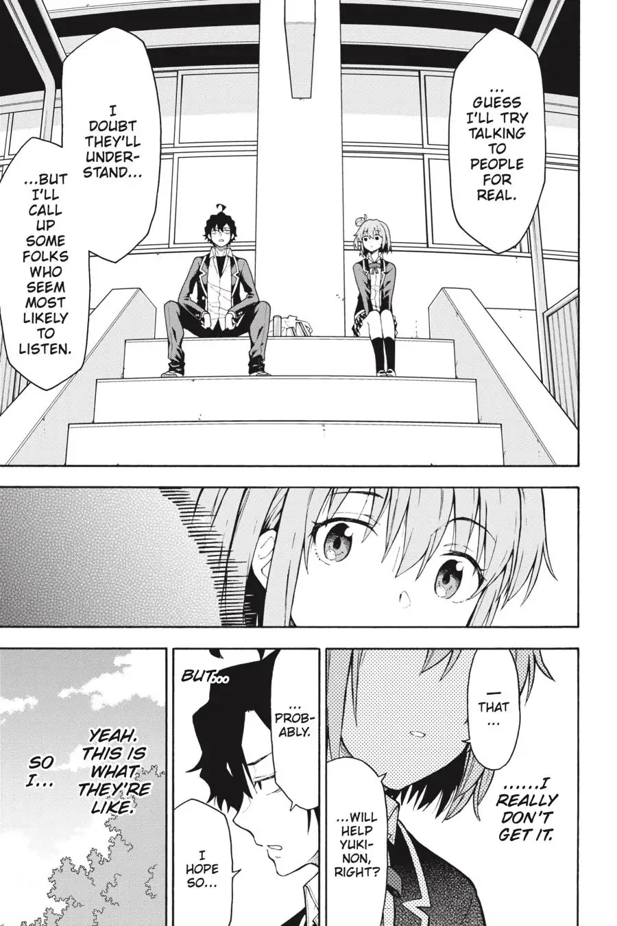 My Youth Romantic Comedy Is Wrong as I Expected @ comic Chapter 97 page 29 - Chapter 97