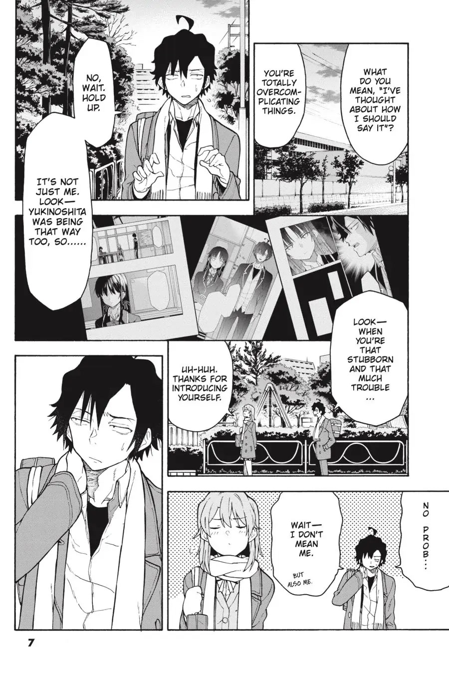 My Youth Romantic Comedy Is Wrong as I Expected @ comic Chapter 97 page 7 - Chapter 97