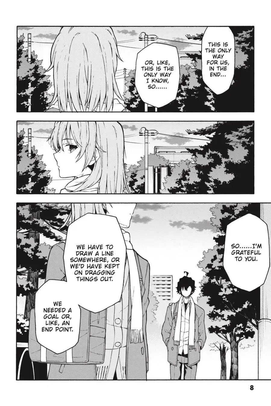 My Youth Romantic Comedy Is Wrong as I Expected @ comic Chapter 97 page 8 - Chapter 97