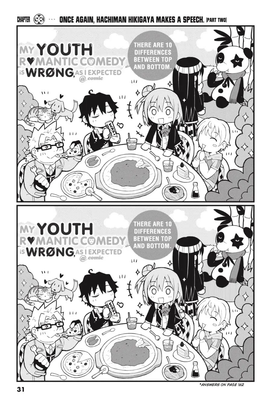 My Youth Romantic Comedy Is Wrong as I Expected @ comic Chapter 98 page 1 - Chapter 98