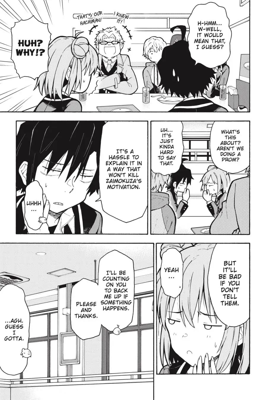 My Youth Romantic Comedy Is Wrong as I Expected @ comic Chapter 98 page 11 - Chapter 98