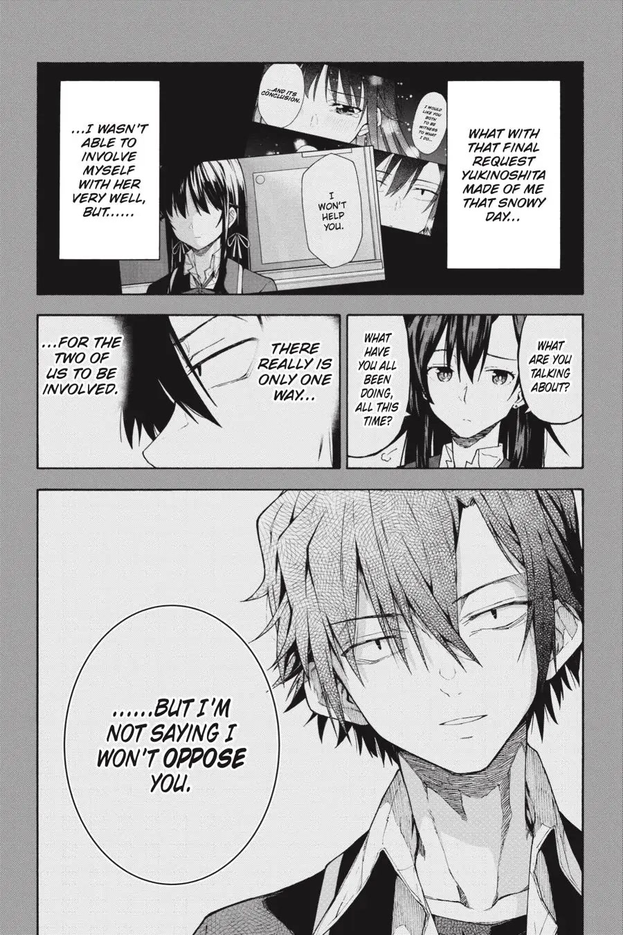 My Youth Romantic Comedy Is Wrong as I Expected @ comic Chapter 98 page 3 - Chapter 98