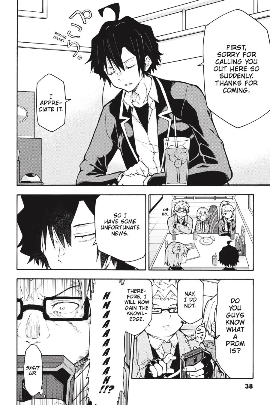 My Youth Romantic Comedy Is Wrong as I Expected @ comic Chapter 98 page 8 - Chapter 98