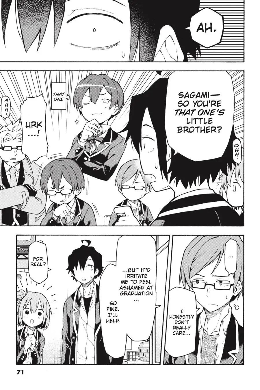 My Youth Romantic Comedy Is Wrong as I Expected @ comic Chapter 99 page 15 - Chapter 99