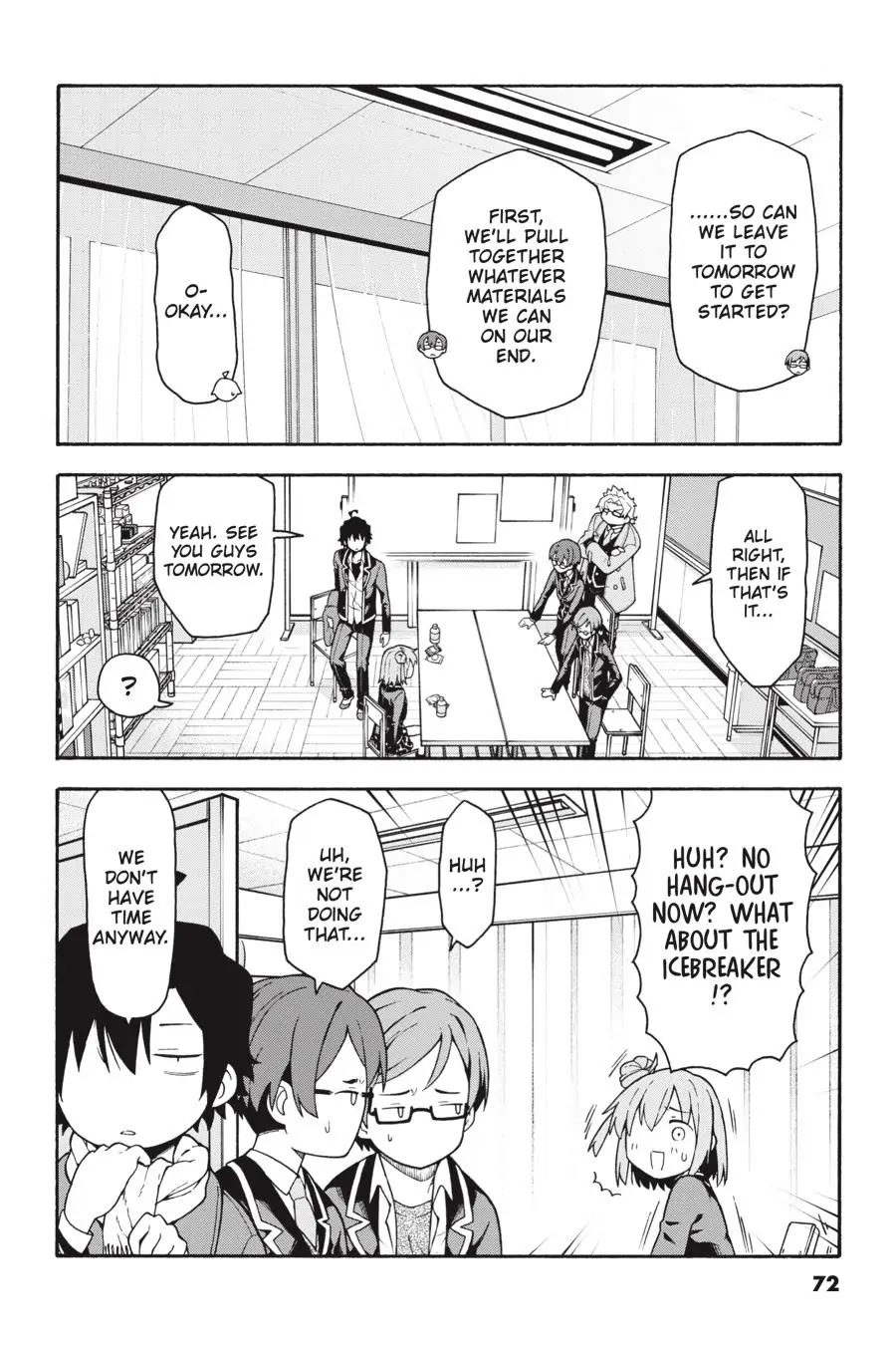 My Youth Romantic Comedy Is Wrong as I Expected @ comic Chapter 99 page 16 - Chapter 99