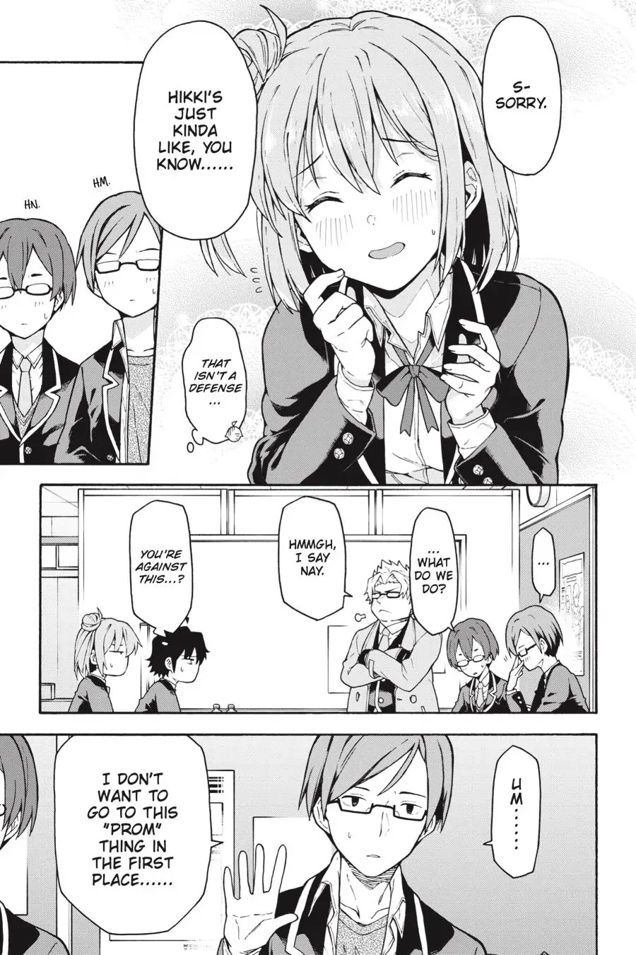 My Youth Romantic Comedy Is Wrong as I Expected @ comic Chapter 99 page 7 - Chapter 99