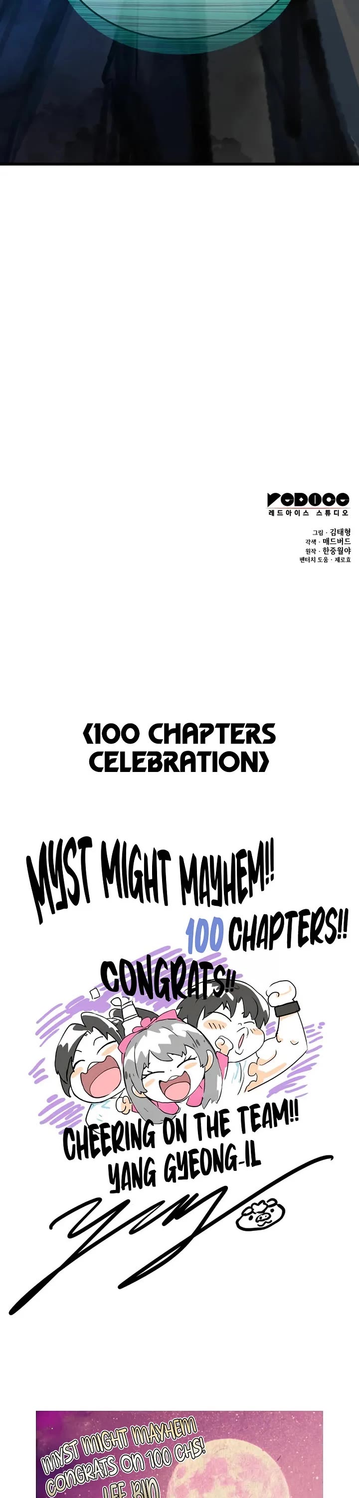 Myst, Might, Mayhem Chapter 100 page 72 - Chapter 100