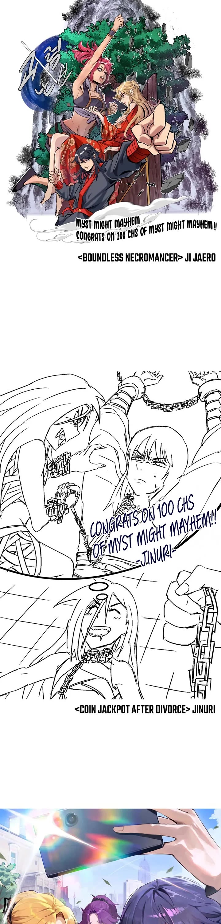 Myst, Might, Mayhem Chapter 100 page 76 - Chapter 100
