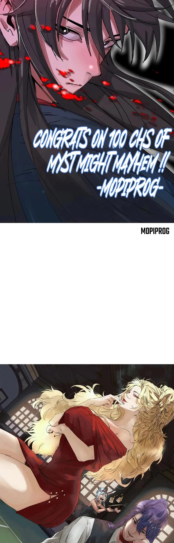 Myst, Might, Mayhem Chapter 100 page 78 - Chapter 100