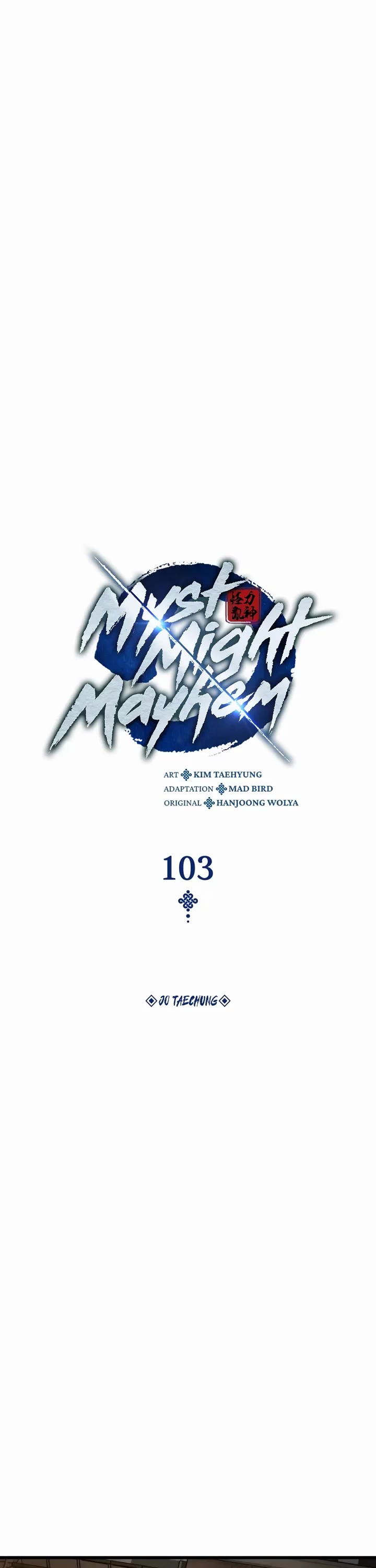 Myst, Might, Mayhem Chapter 103 page 16 - Chapter 103: Jo Taechung