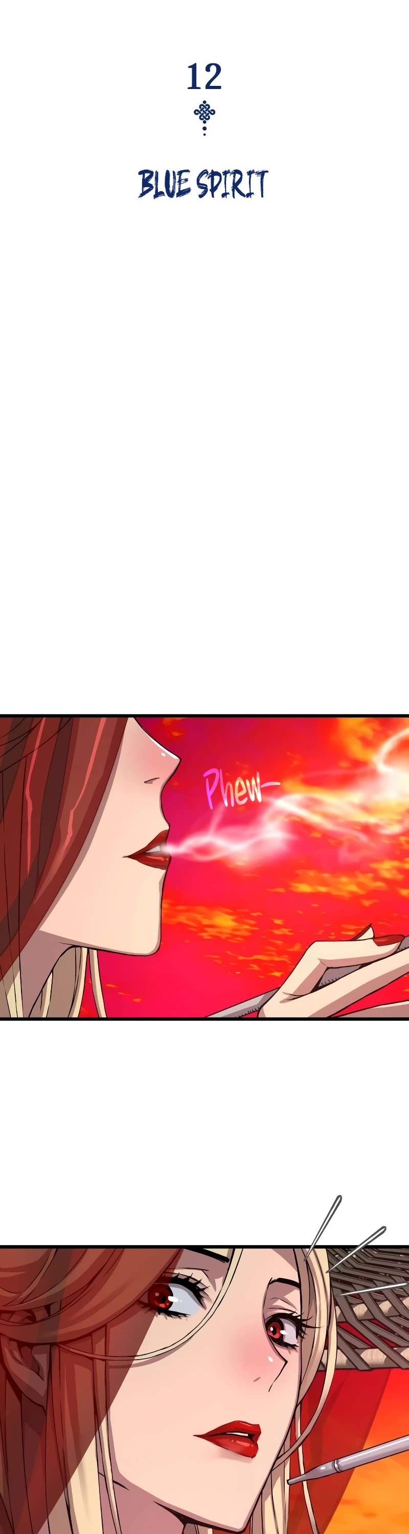 Myst, Might, Mayhem Chapter 12 page 13 - Chapter 12: Blue Spirit