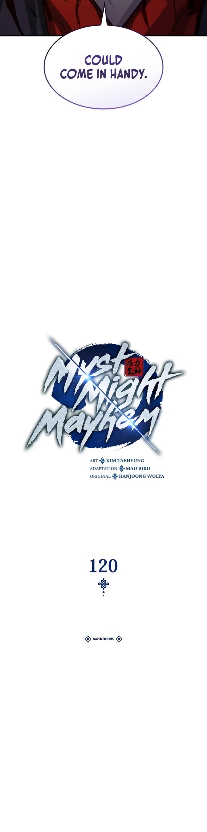 Myst, Might, Mayhem Chapter 120 page 20 - Chapter 120: Implications
