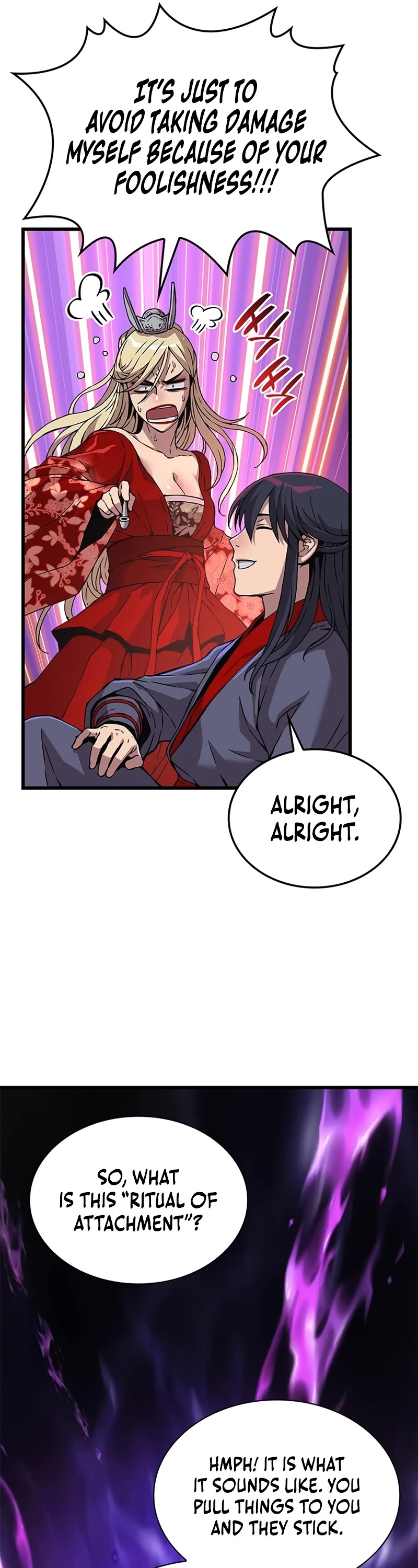 Myst, Might, Mayhem Chapter 14 page 44 - Chapter 14: Ritual of Attachment