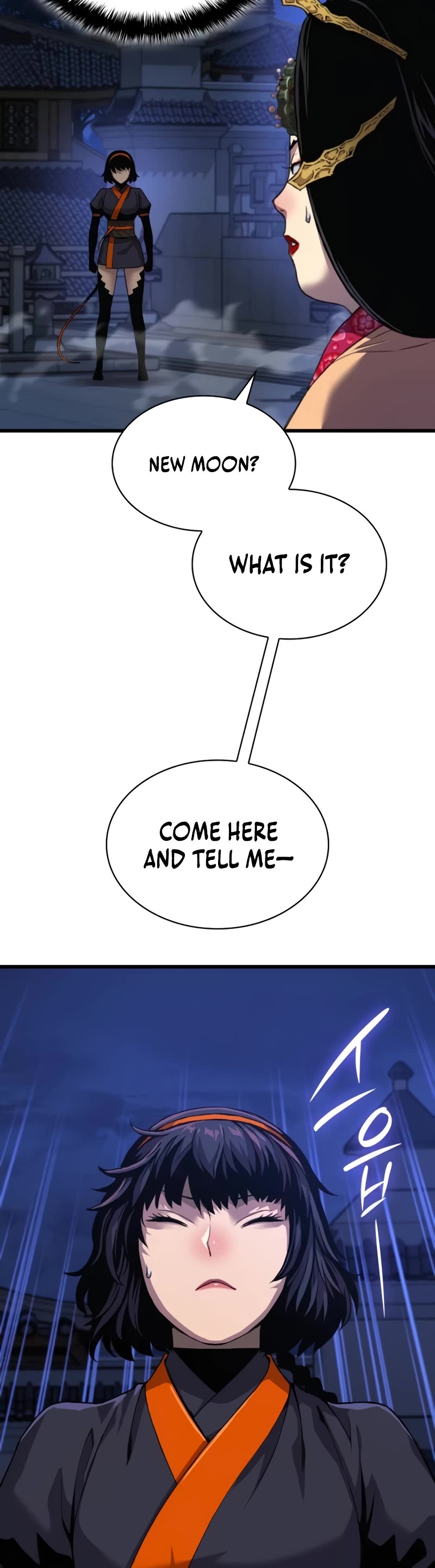 Myst, Might, Mayhem Chapter 22 page 54 - Chapter 22: The Mountain-Piercing Shelled Beast and New Moon (2)
