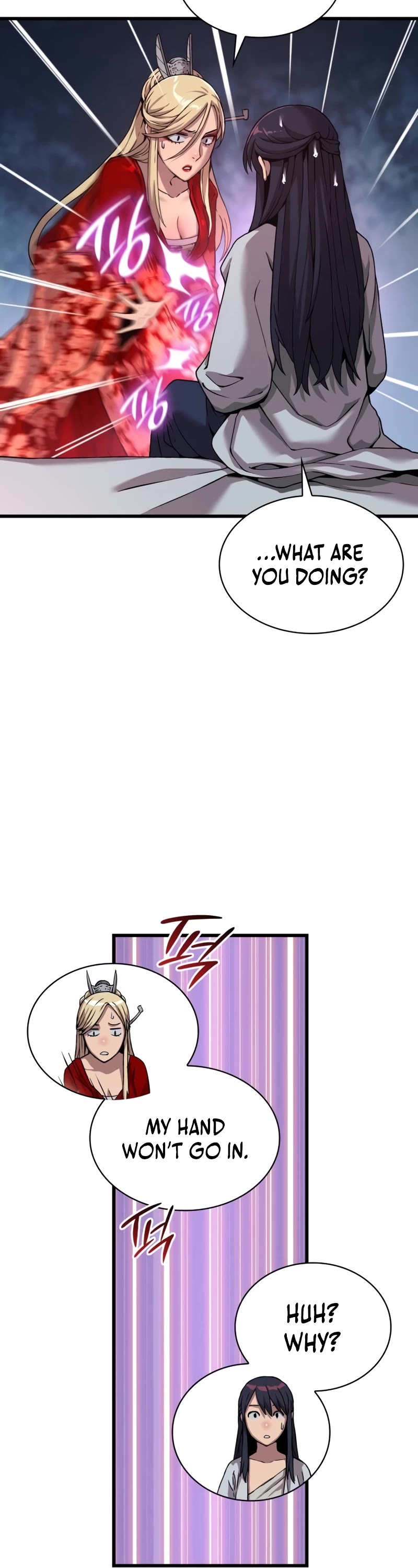 Myst, Might, Mayhem Chapter 24 page 21 - Chapter 24: Outer Hall Master Sang Woongbaek